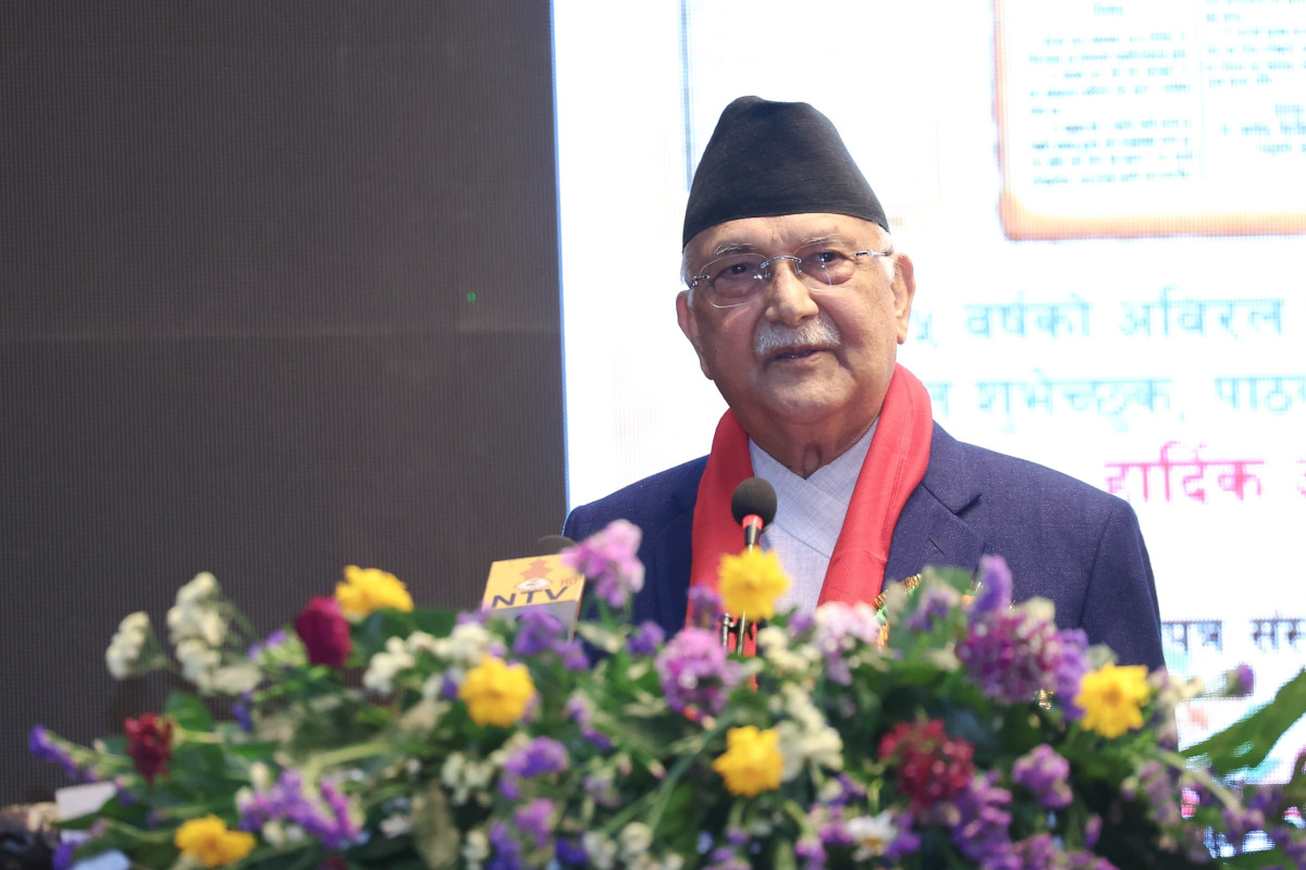 प्रधानमन्त्री ओली भन्छन्–अर्थतन्त्र सकारात्मक बाटोमा जाँदैछ